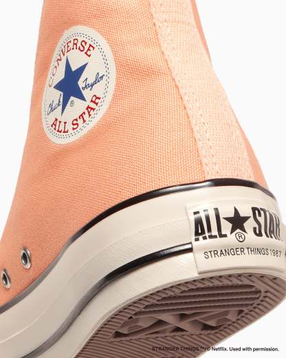 CONVERSE ALL STAR AGED 87 CL HI / STRANGER THINGS 5 - ピーチ - 8