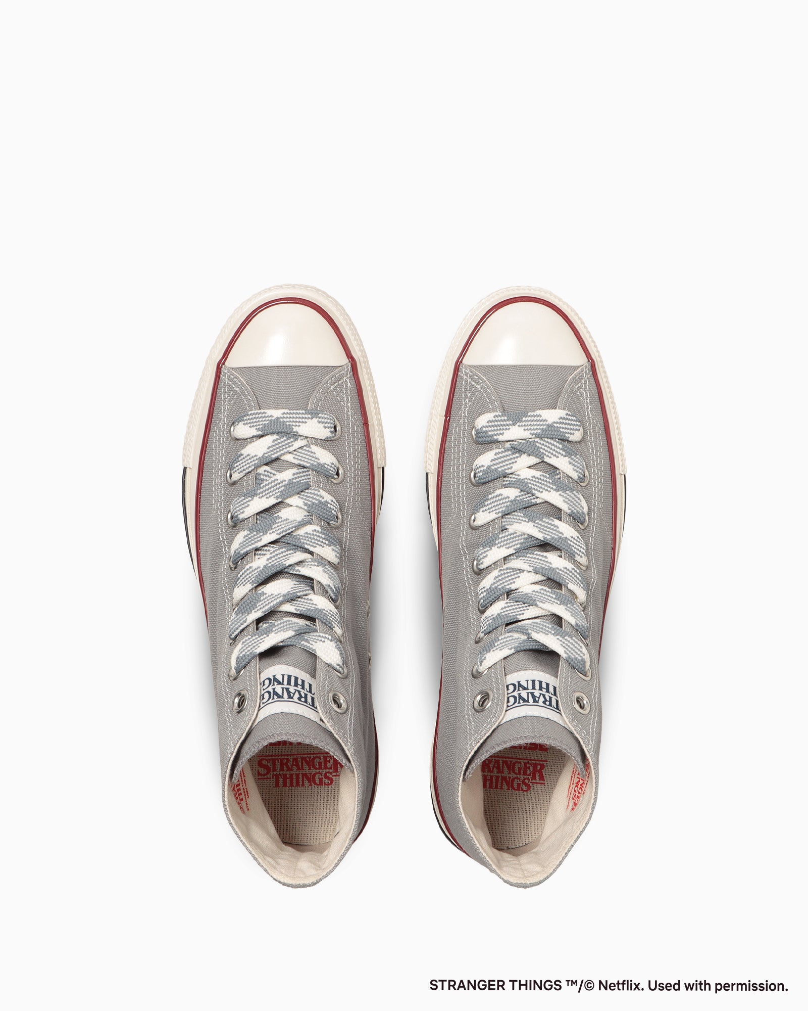 CONVERSE ALL STAR AGED 87 CL HI / STRANGER THINGS 5 - グレイ - 4