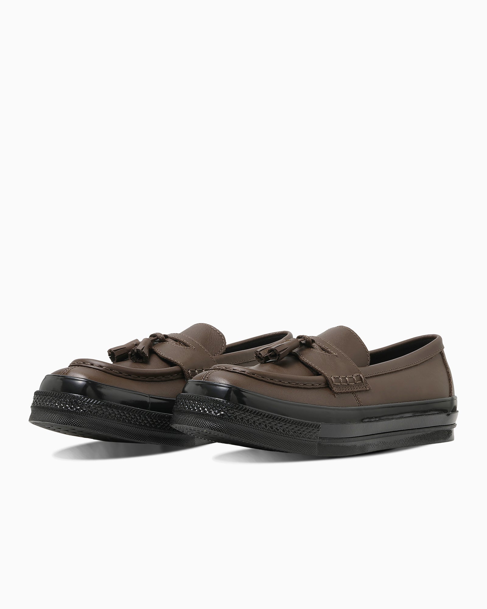 CONVERSE ALL STAR SQUARETOE LOAFER - ダークブラウン/ブラック - 2