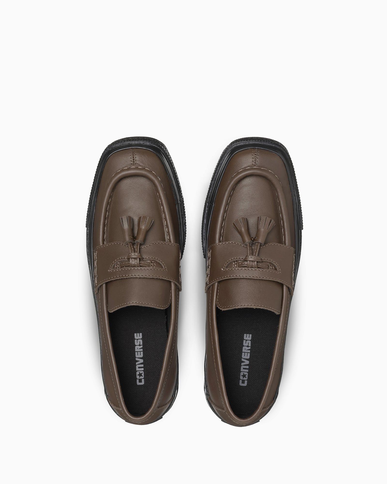CONVERSE ALL STAR SQUARETOE LOAFER - ダークブラウン/ブラック - 4