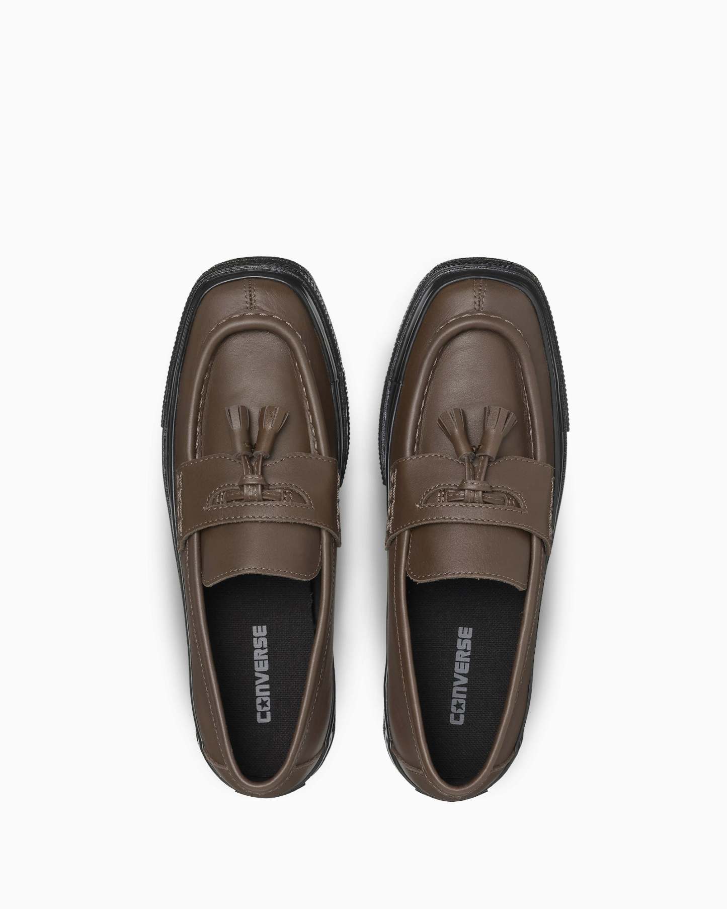 CONVERSE ALL STAR SQUARETOE LOAFER - ダークブラウン/ブラック - 4