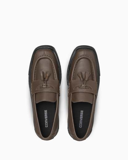 CONVERSE ALL STAR SQUARETOE LOAFER - ダークブラウン/ブラック - 4