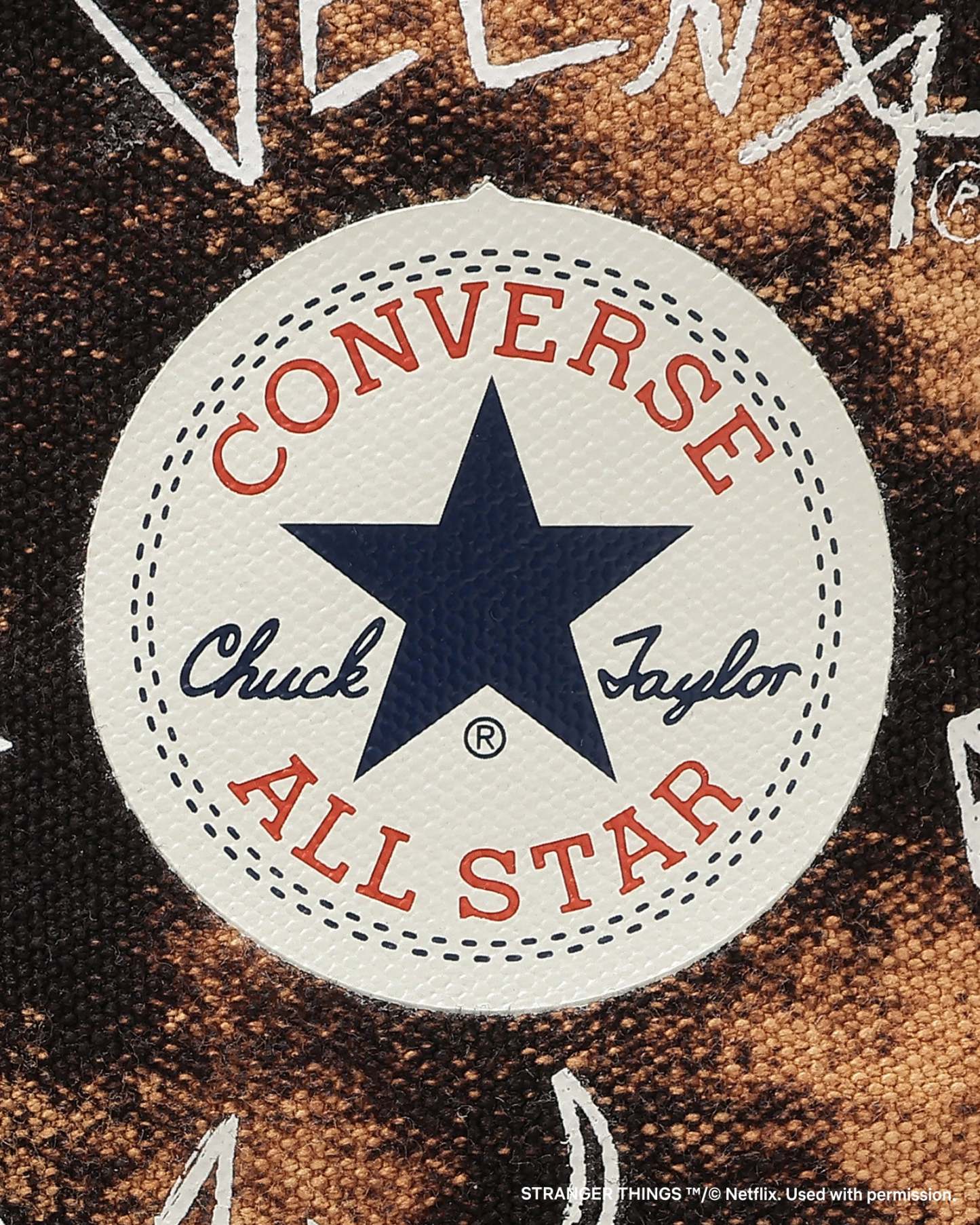 CONVERSE ALL STAR AGED 87 HC HI / STRANGER THINGS 5 - ブリーチドブラック - 9