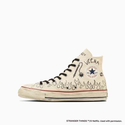 CONVERSE ALL STAR AGED 87 HC HI / STRANGER THINGS 5 - ナチュラル - 1
