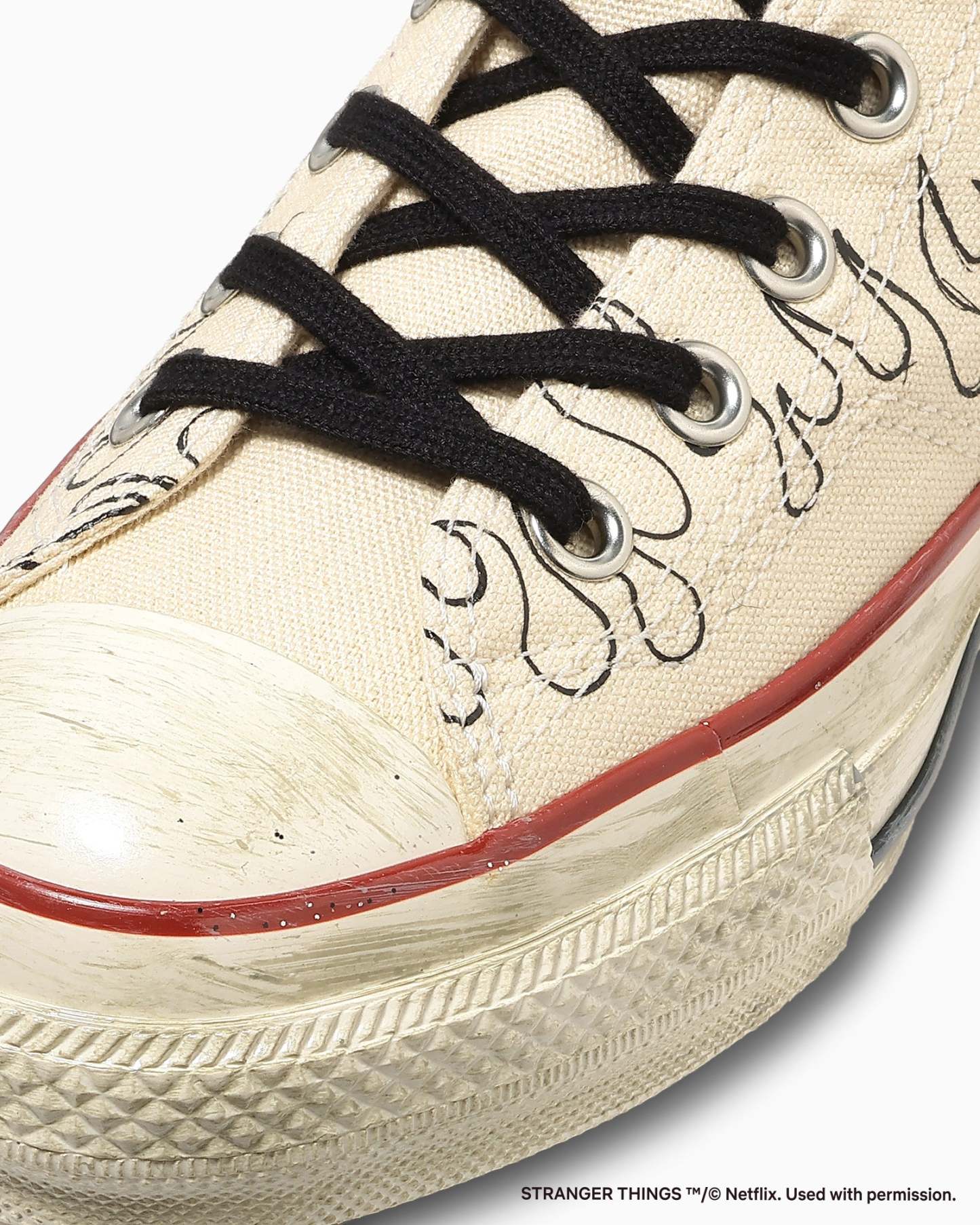CONVERSE ALL STAR AGED 87 HC HI / STRANGER THINGS 5 - ナチュラル - 7