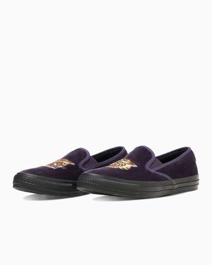 CONVERSE ALL STAR KUNGFU SLIP-ON - ロイヤルパープル/ブラック - 2