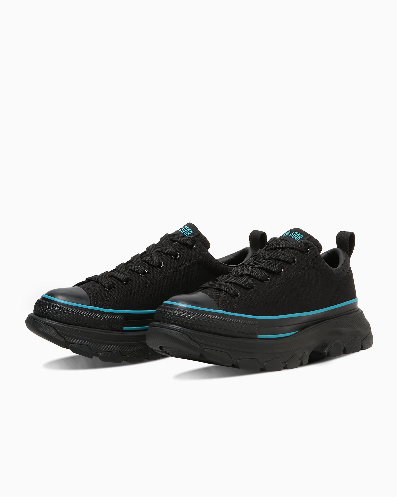 CONVERSE ALL STAR TREKWAVE AP OX - ブラック/ブルー - 2