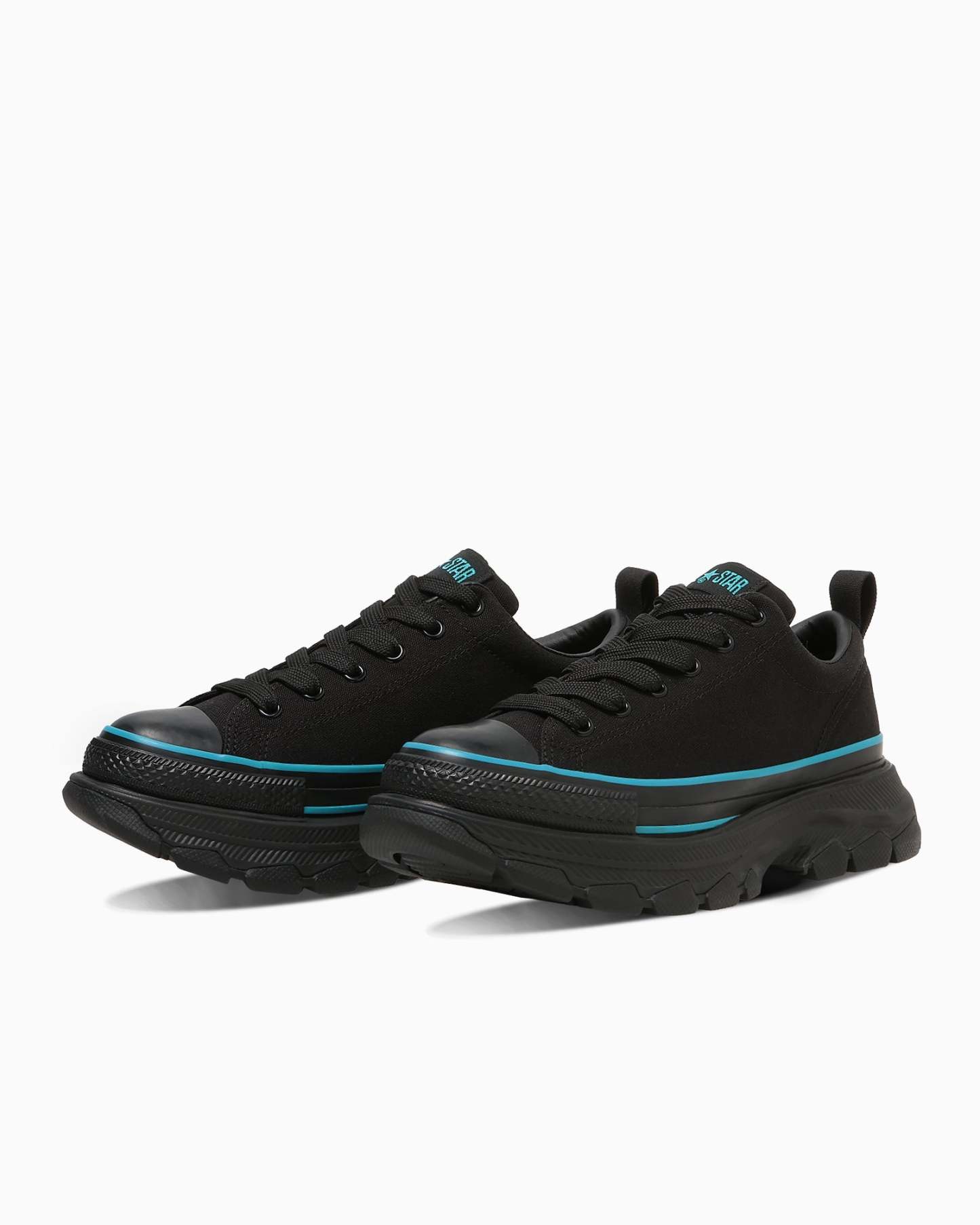 CONVERSE ALL STAR TREKWAVE AP OX - ブラック/ブルー - 2