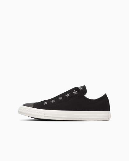 CONVERSE ALL STAR STARSLIP OX - ブラック/ガンメタル - 1