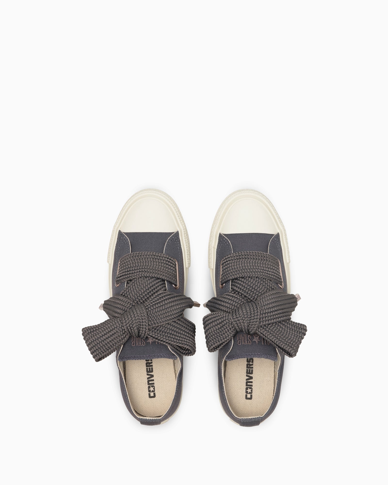 CONVERSE ALL STAR RIBBONLACE PG SLIP OX - ウォームグレイ - 4