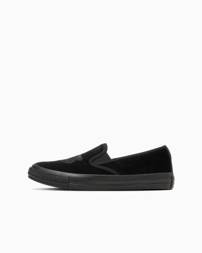 CONVERSE ALL STAR KUNGFU SLIP-ON - ブラックモノクローム - 1