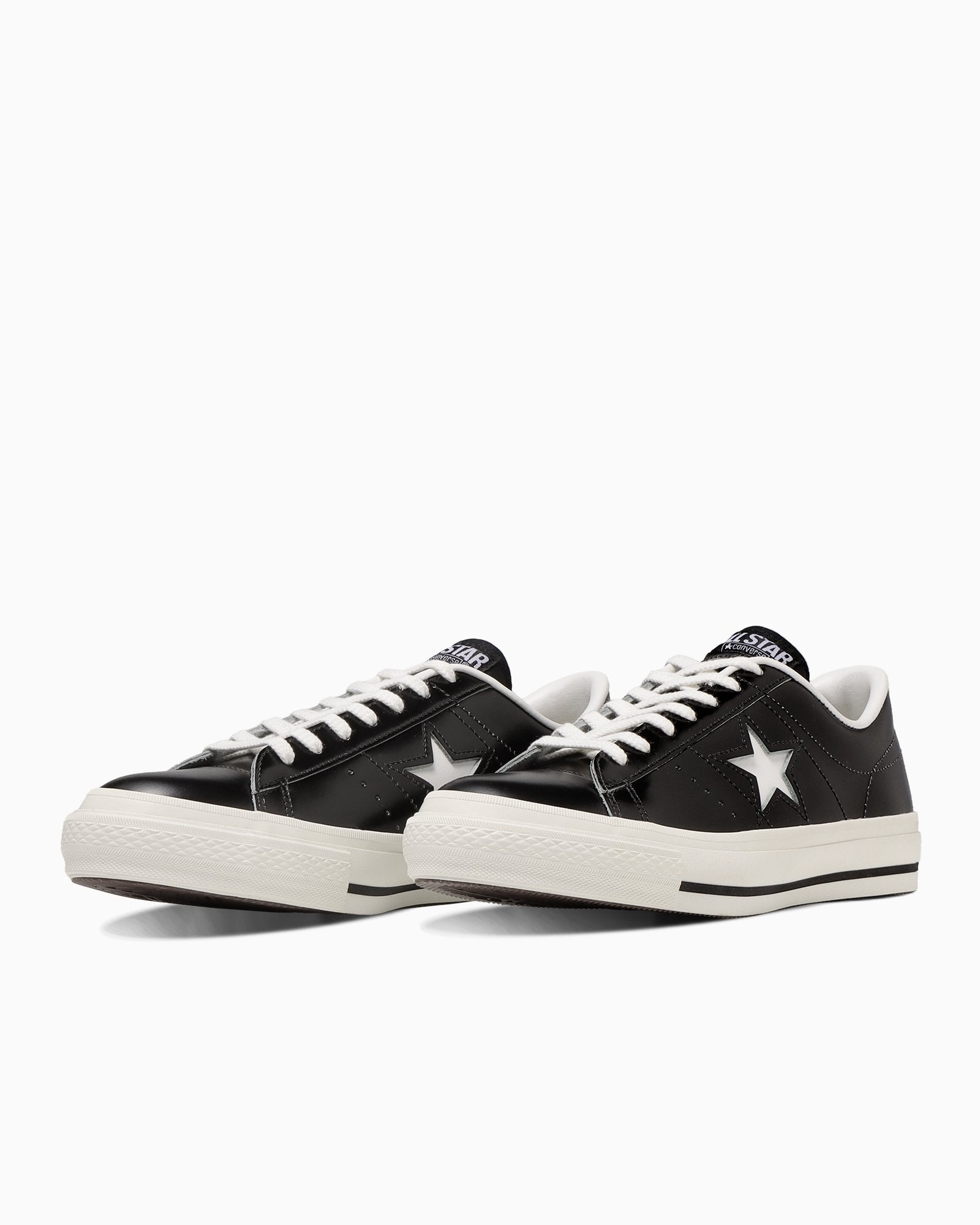 CONVERSE ONE STAR J - ブラック／ホワイト - 2