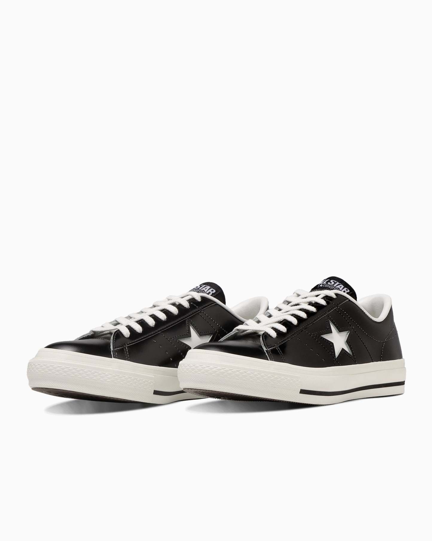 CONVERSE ONE STAR J - ブラック／ホワイト - 2