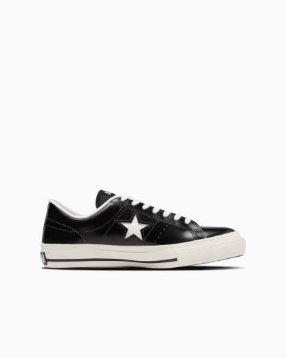 CONVERSE ONE STAR J - ブラック／ホワイト - 3
