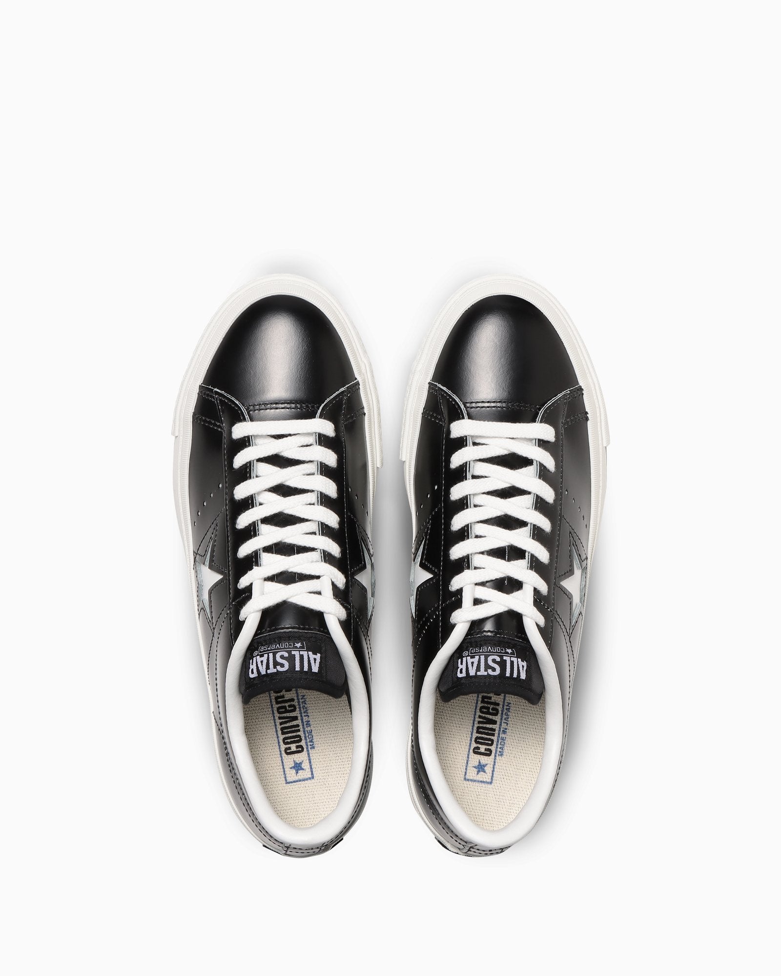 CONVERSE ONE STAR J - ブラック／ホワイト - 4