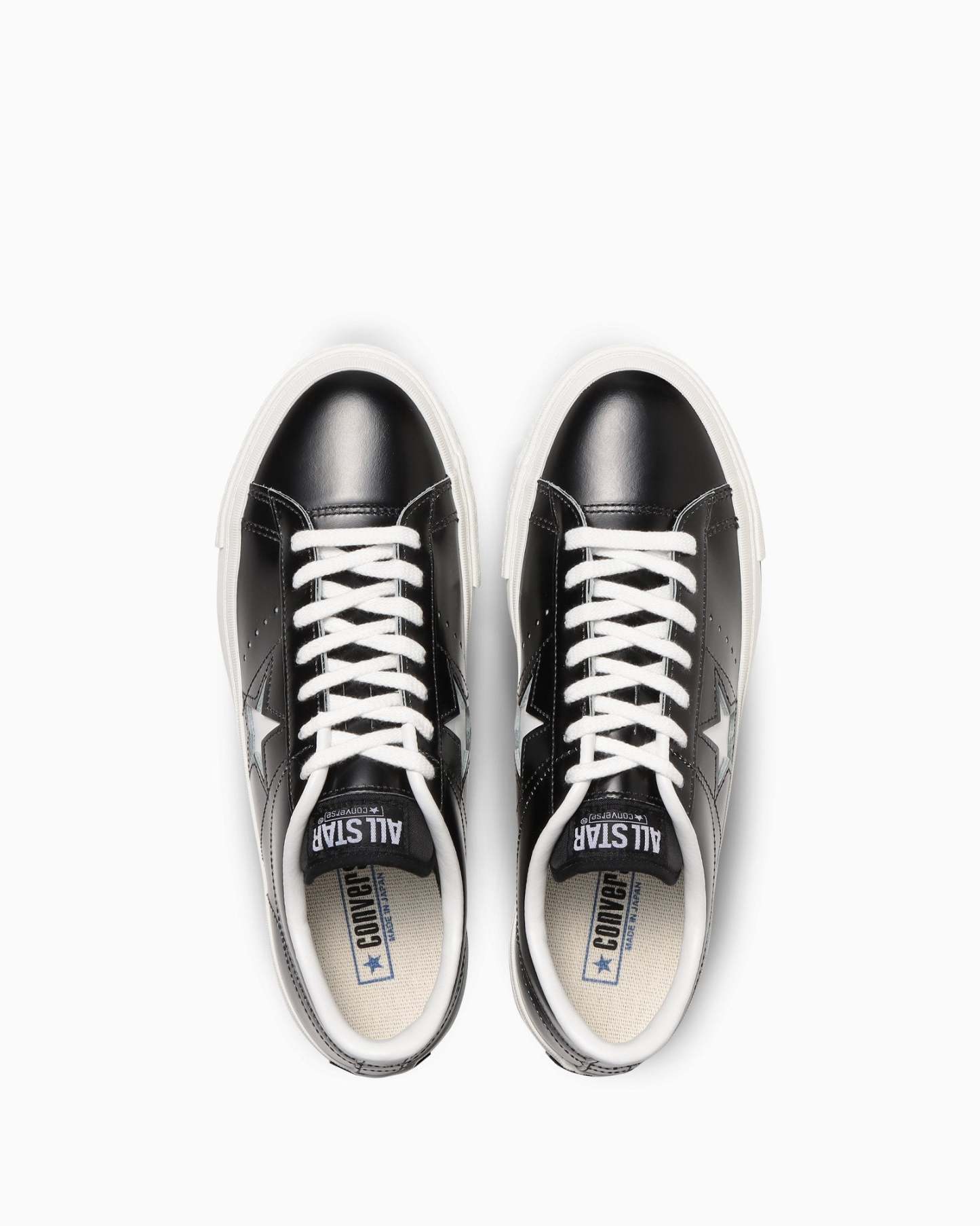 CONVERSE ONE STAR J - ブラック／ホワイト - 4