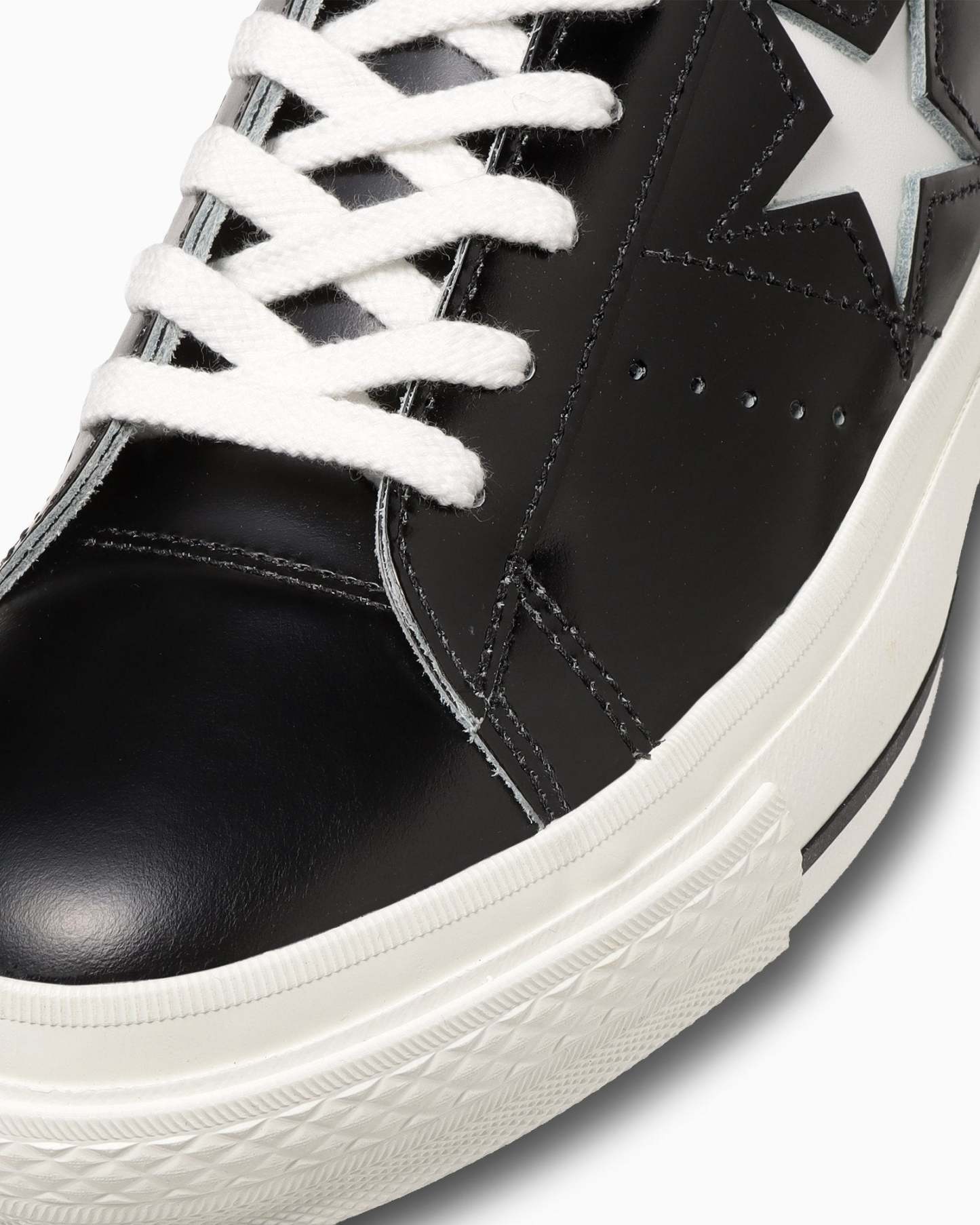 CONVERSE ONE STAR J - ブラック／ホワイト - 7