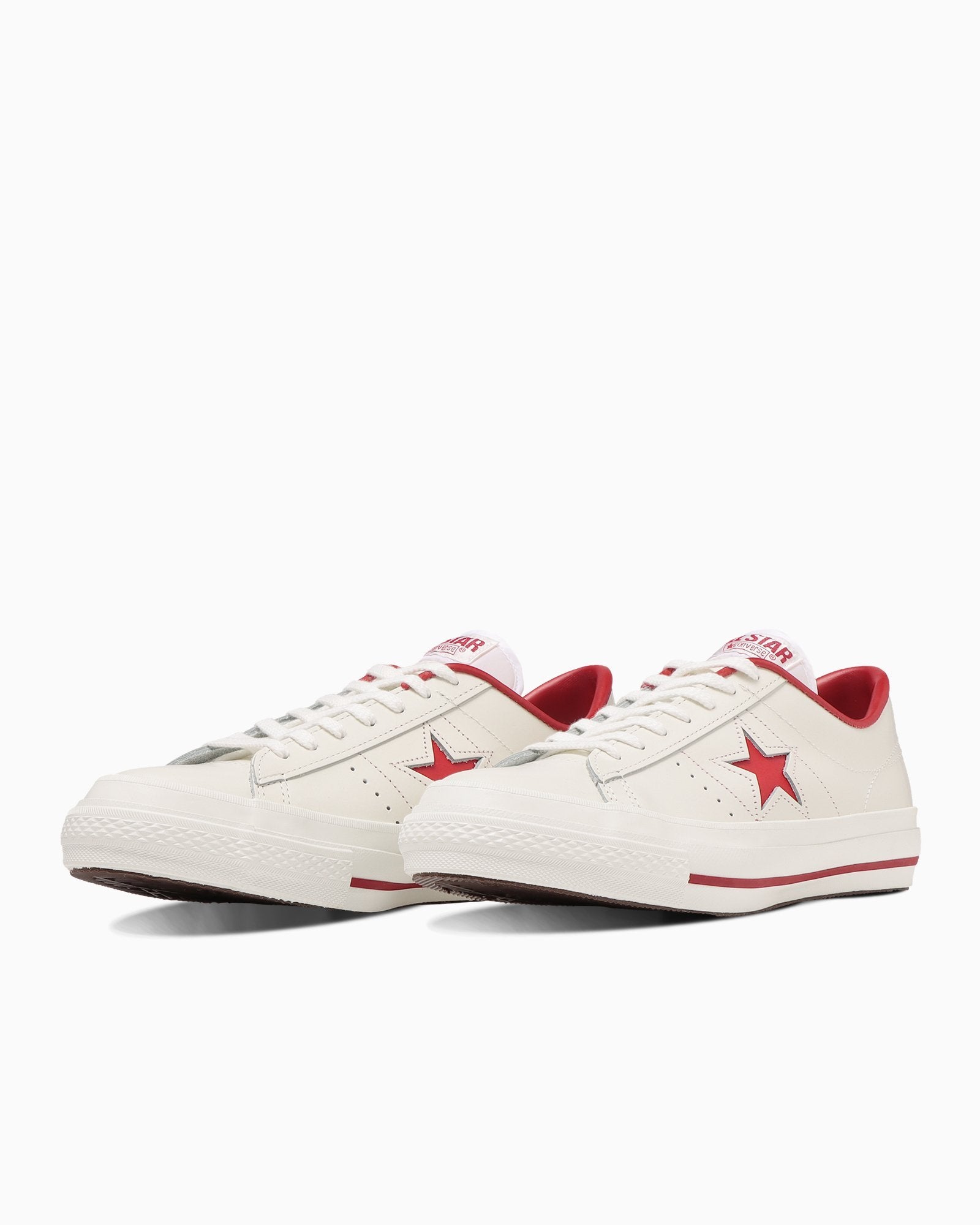 CONVERSE ONE STAR J - ホワイト／レッド - 2