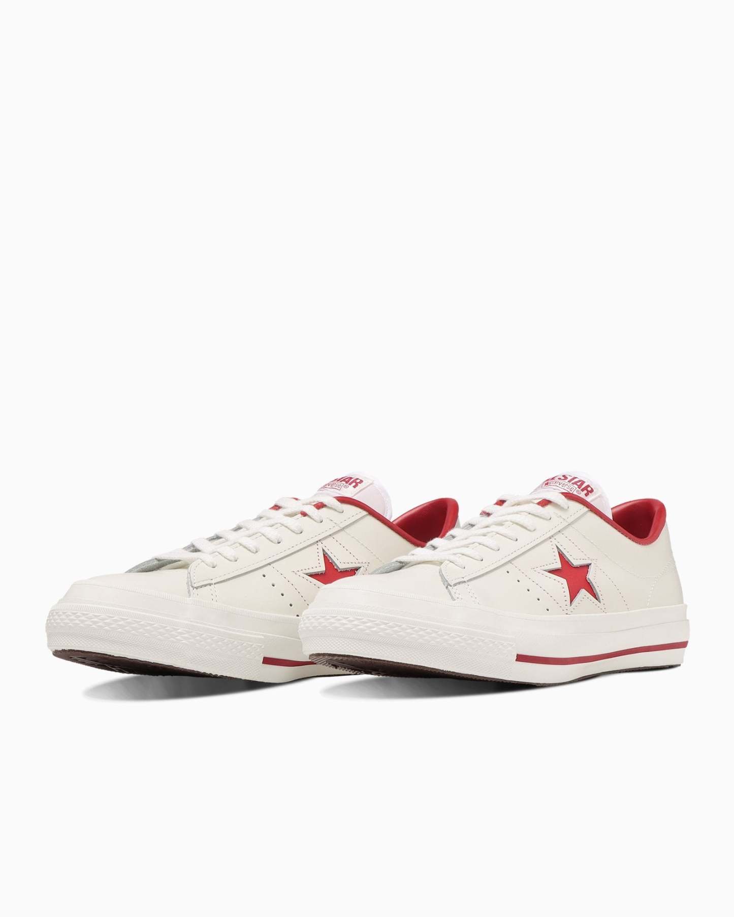 CONVERSE ONE STAR J - ホワイト／レッド - 2