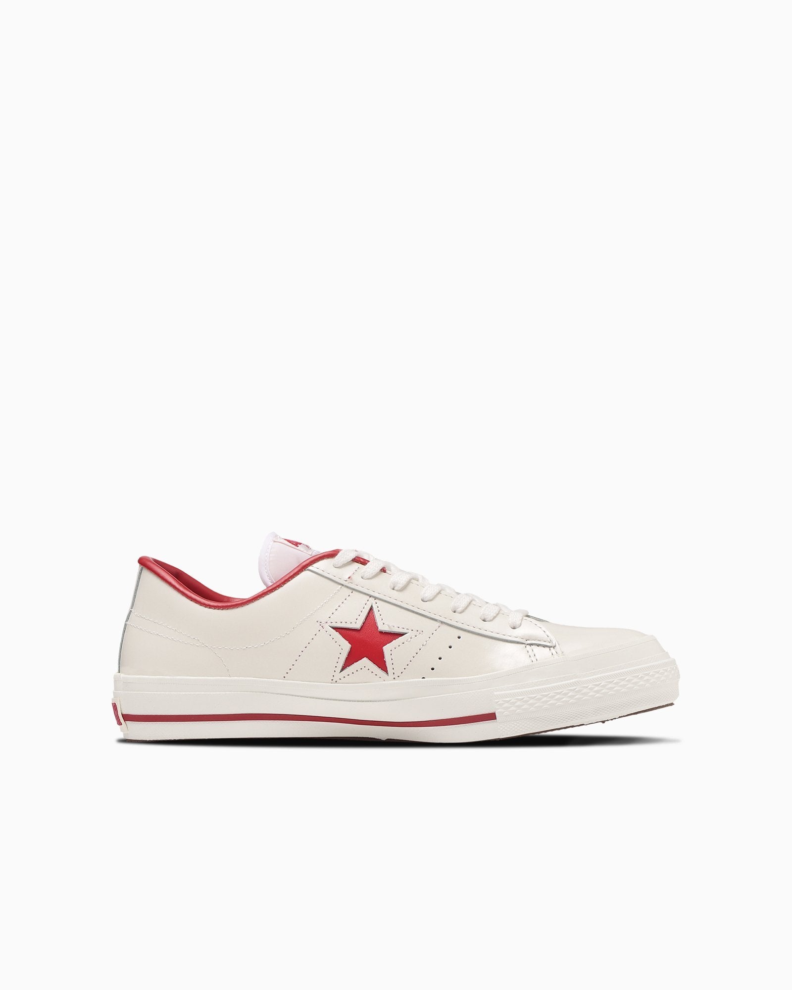CONVERSE ONE STAR J - ホワイト／レッド - 3