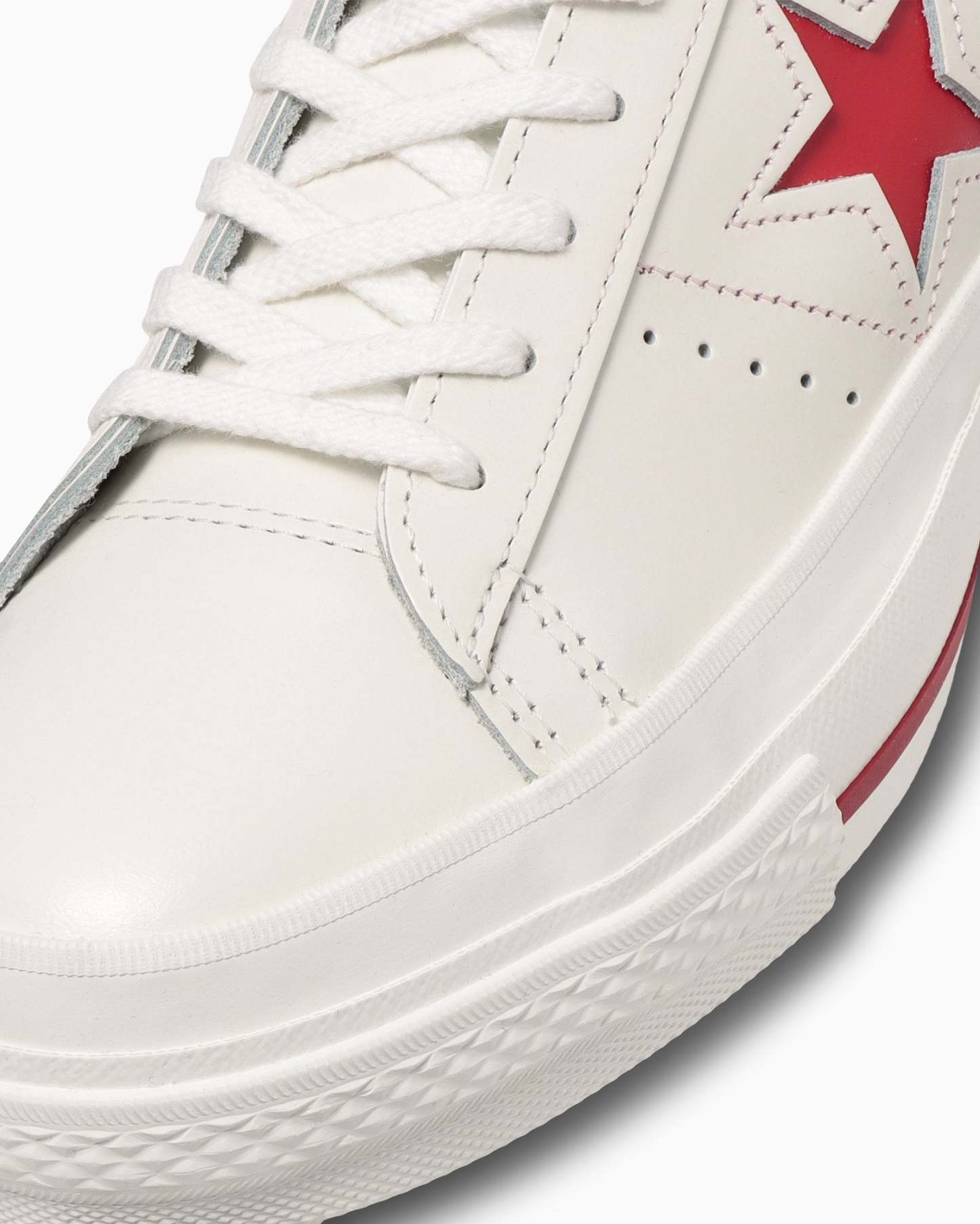 CONVERSE ONE STAR J - ホワイト／レッド - 7