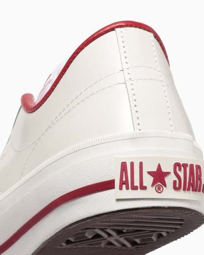 CONVERSE ONE STAR J - ホワイト／レッド - 8