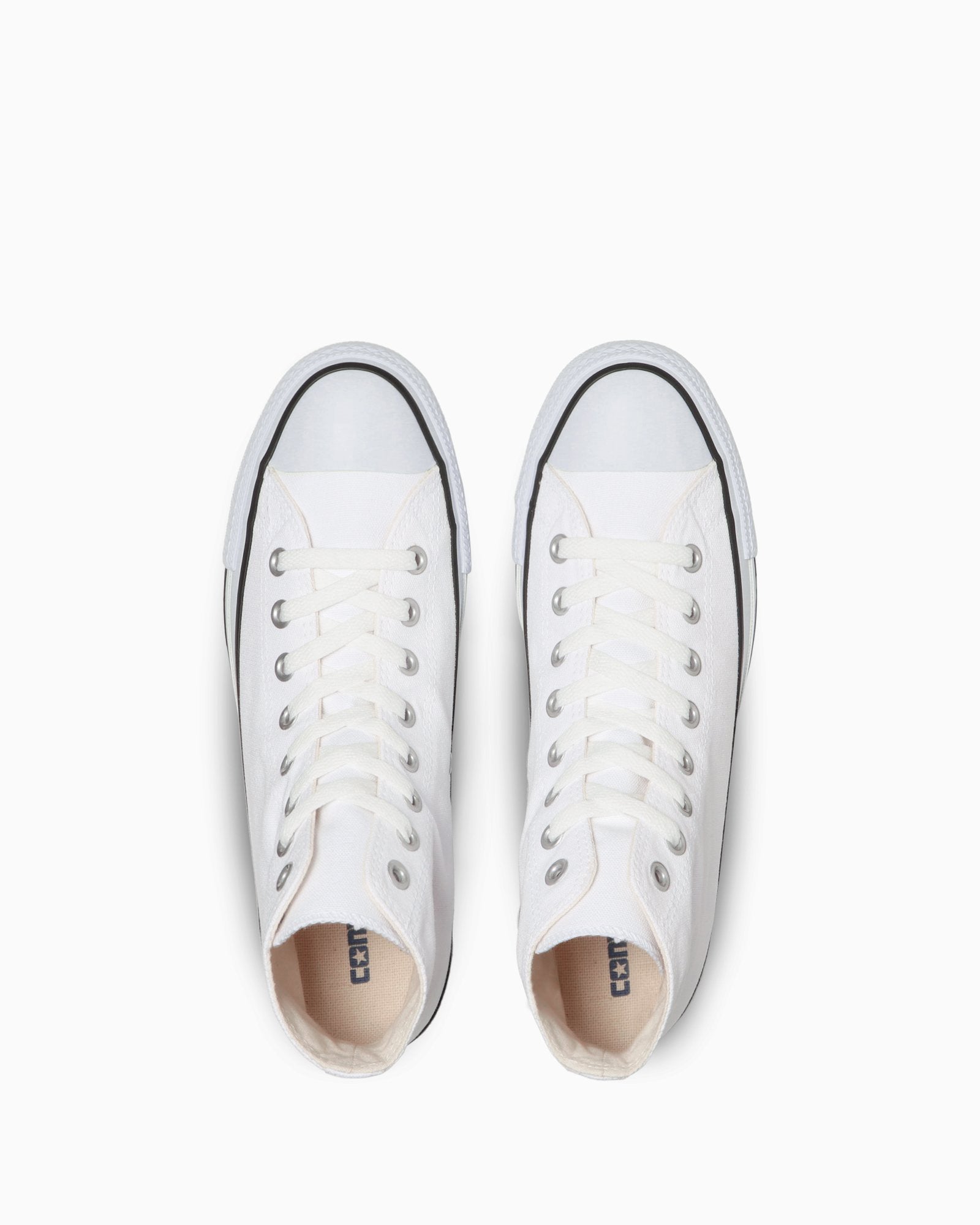 CONVERSE CANVAS ALL STAR COLORS HI - ホワイト／ブラック - 4