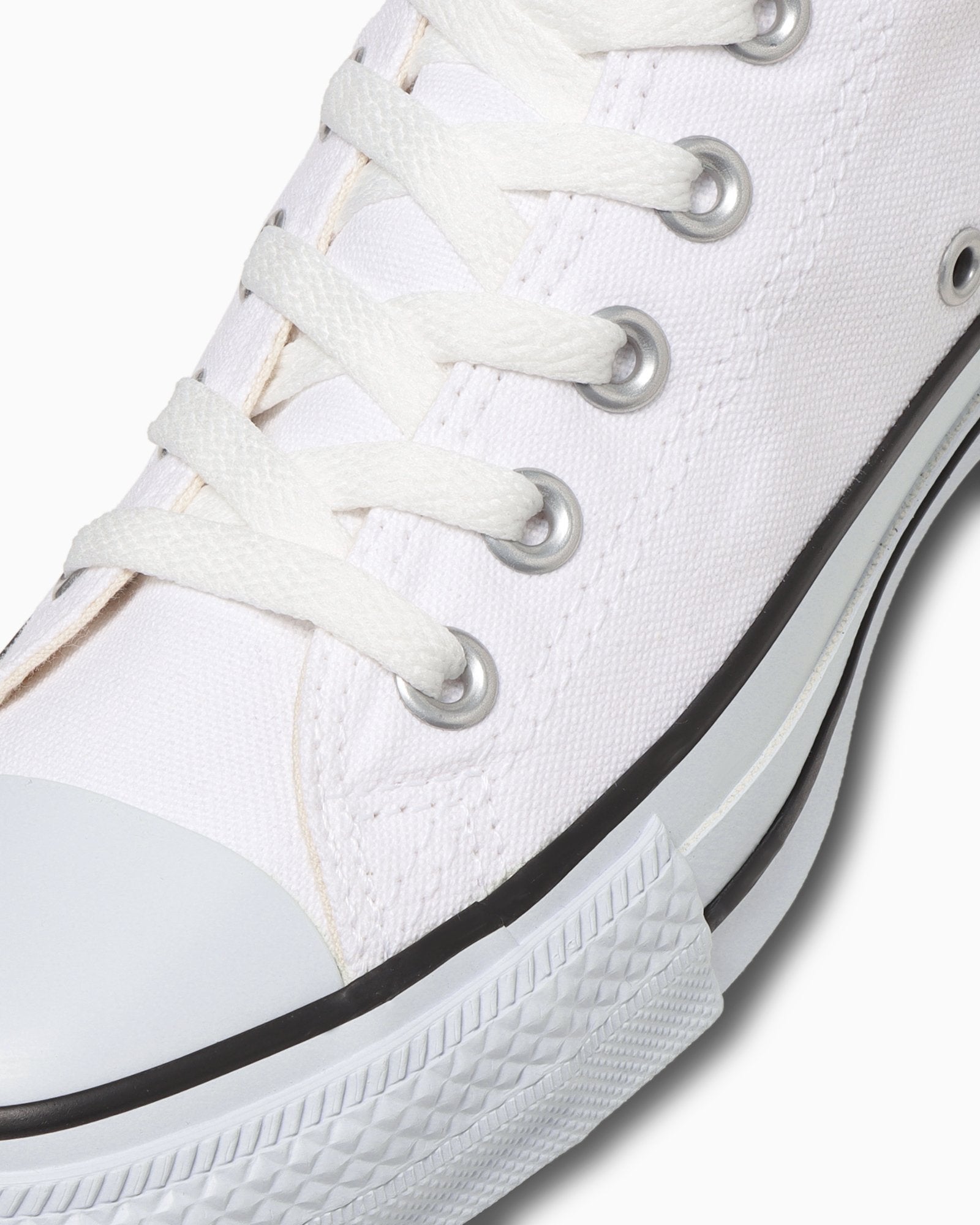 CONVERSE CANVAS ALL STAR COLORS HI - ホワイト／ブラック - 7