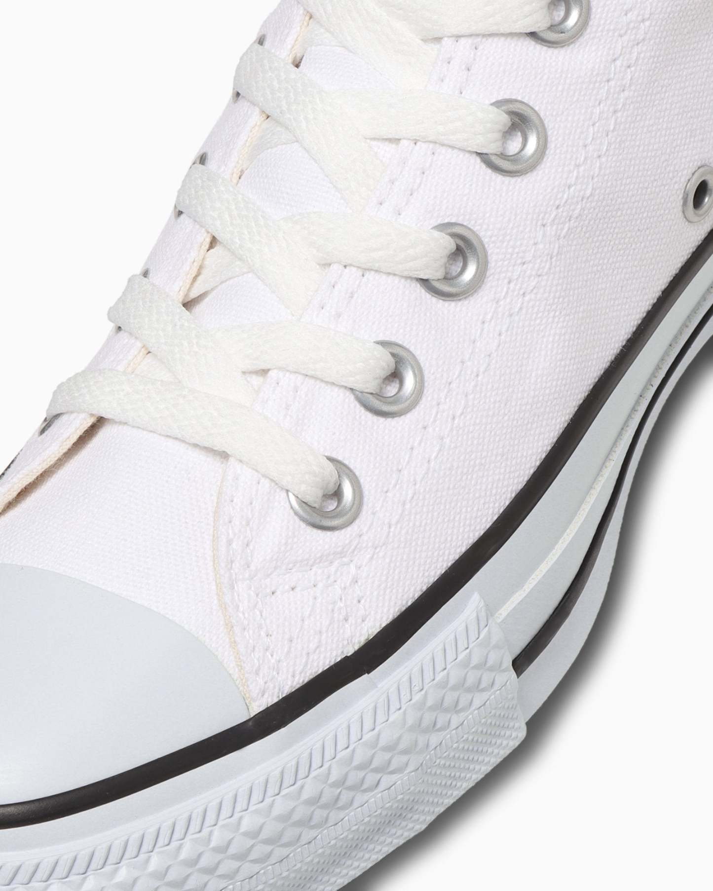 CONVERSE CANVAS ALL STAR COLORS HI - ホワイト／ブラック - 7
