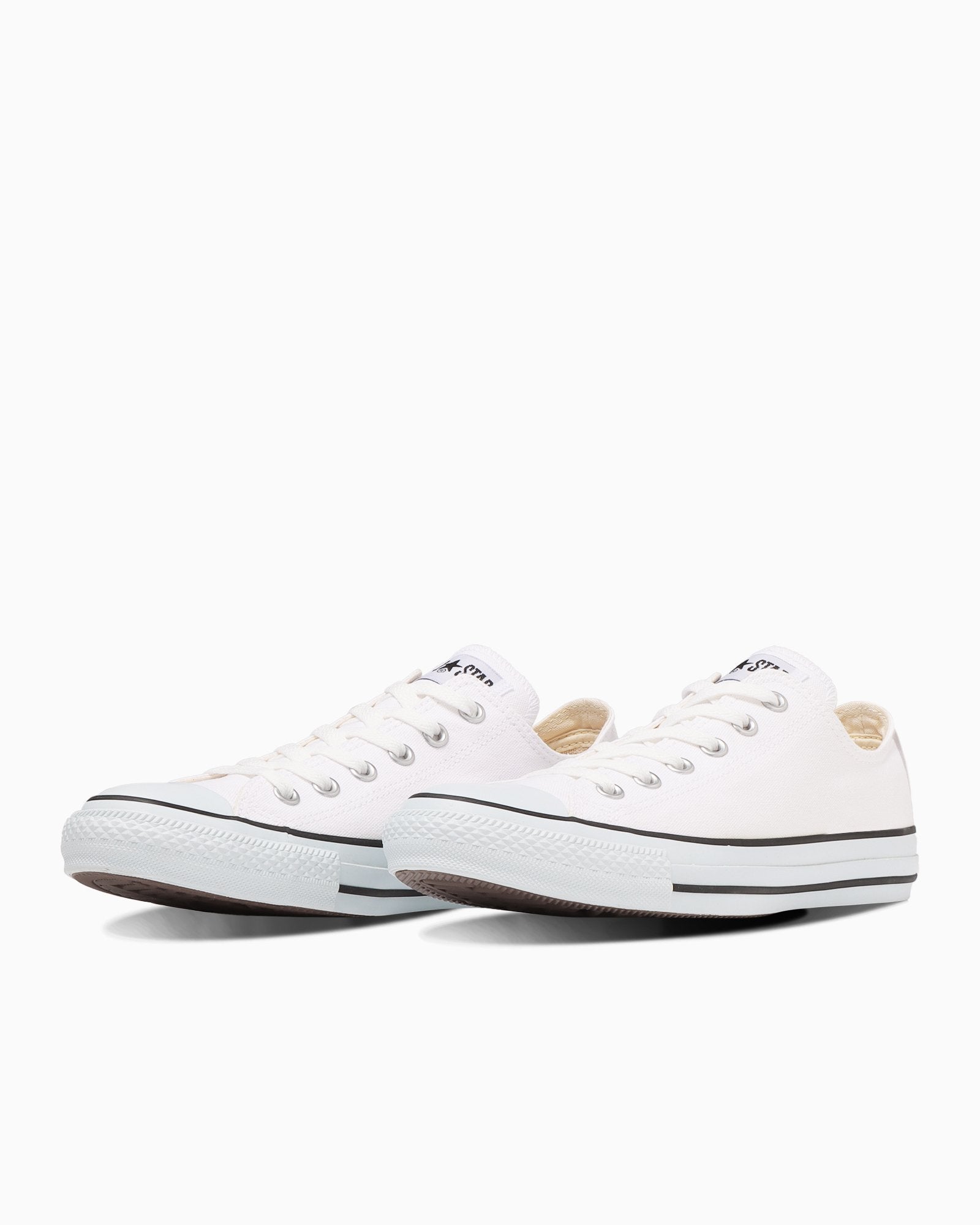 CONVERSE CANVAS ALL STAR COLORS OX - ホワイト／ブラック - 2