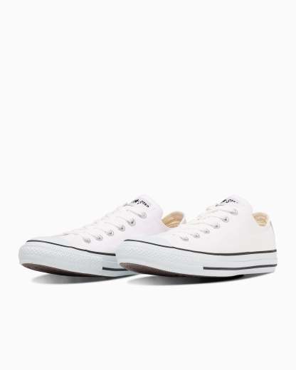 CONVERSE CANVAS ALL STAR COLORS OX - ホワイト／ブラック - 2