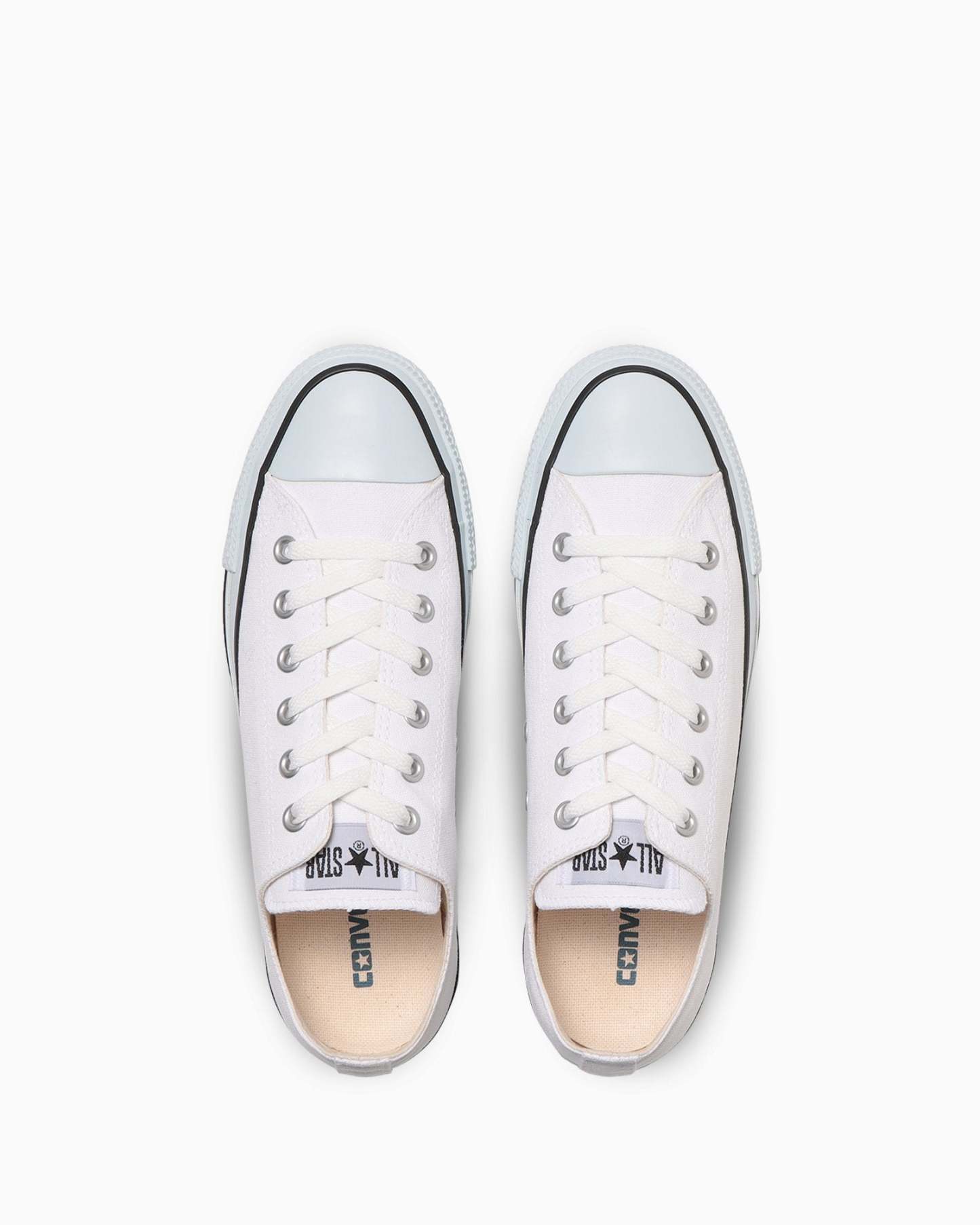 CONVERSE CANVAS ALL STAR COLORS OX - ホワイト／ブラック - 4