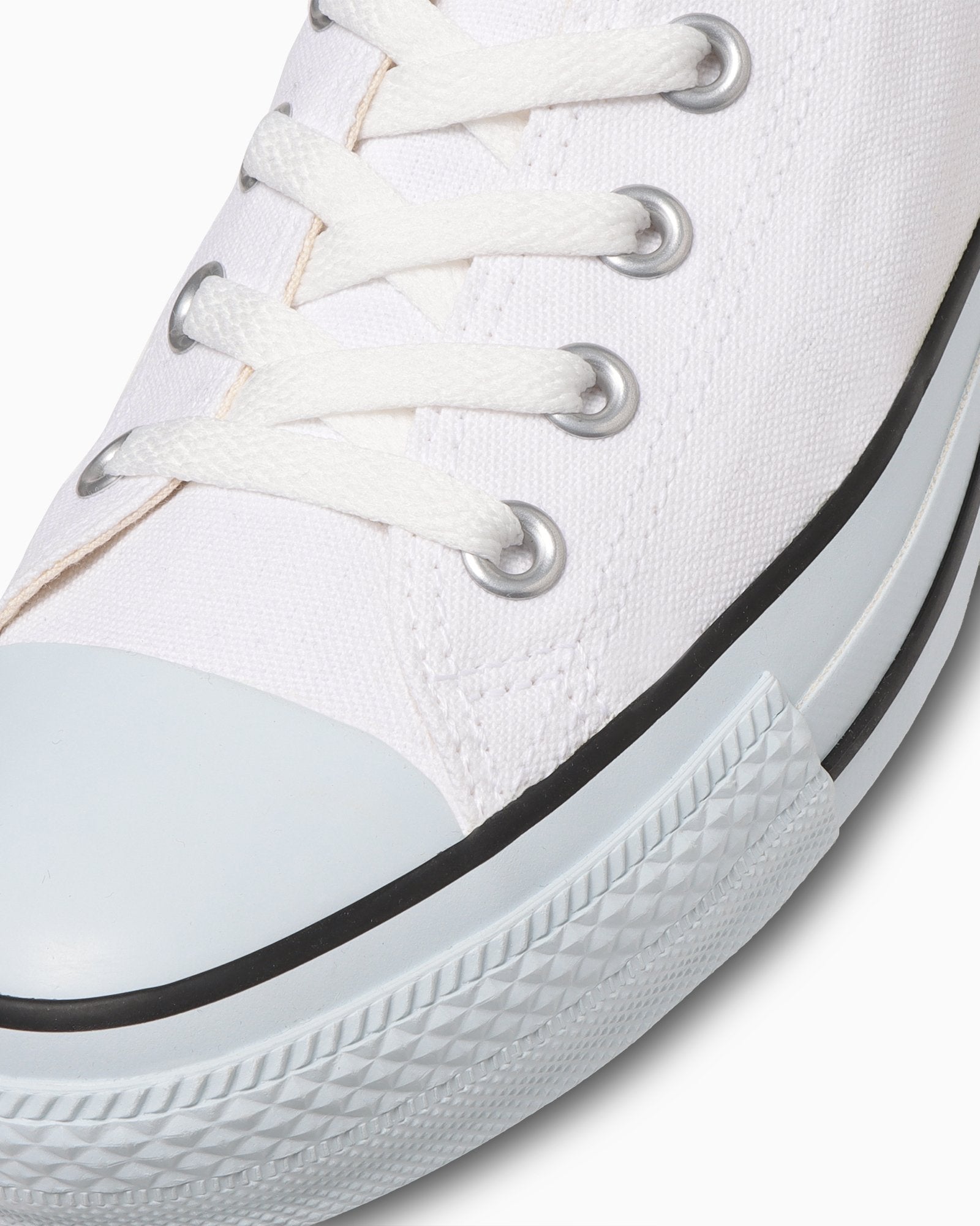 CONVERSE CANVAS ALL STAR COLORS OX - ホワイト／ブラック - 7