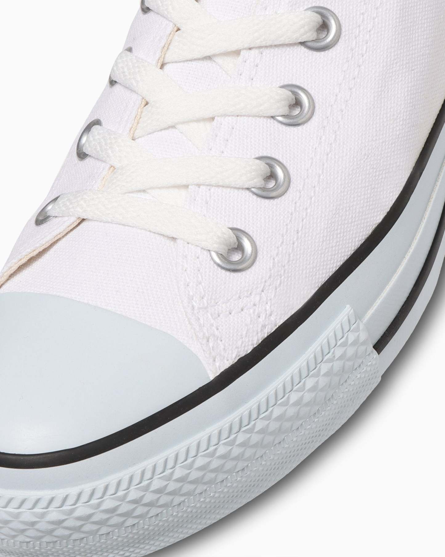 CONVERSE CANVAS ALL STAR COLORS OX - ホワイト／ブラック - 7