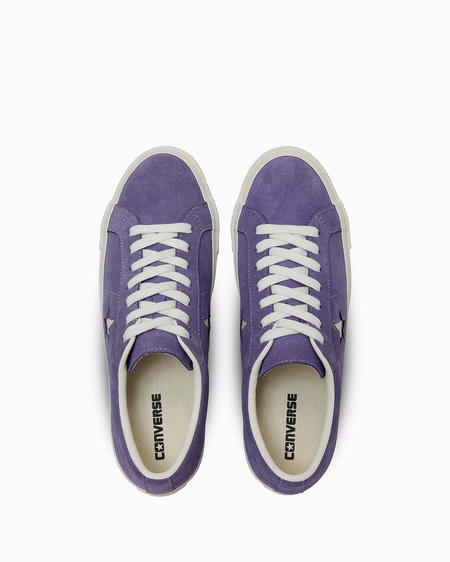 CONVERSE ONE STAR SUEDE - パープル - 4