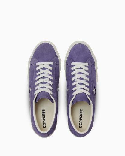CONVERSE ONE STAR SUEDE - パープル - 4