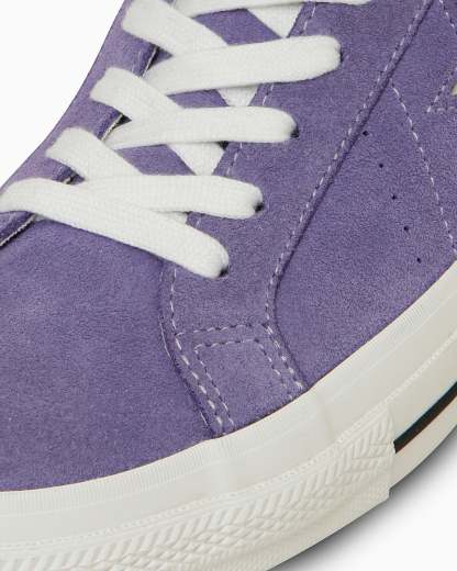 CONVERSE ONE STAR SUEDE - パープル - 7