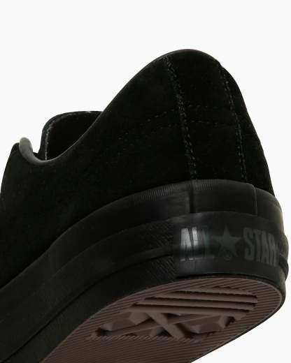 CONVERSE ONE STAR SUEDE - ブラックモノクローム - 8