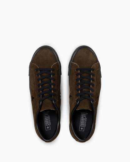 CONVERSE ONE STAR J SUEDE - ブラウン/ブラック - 4