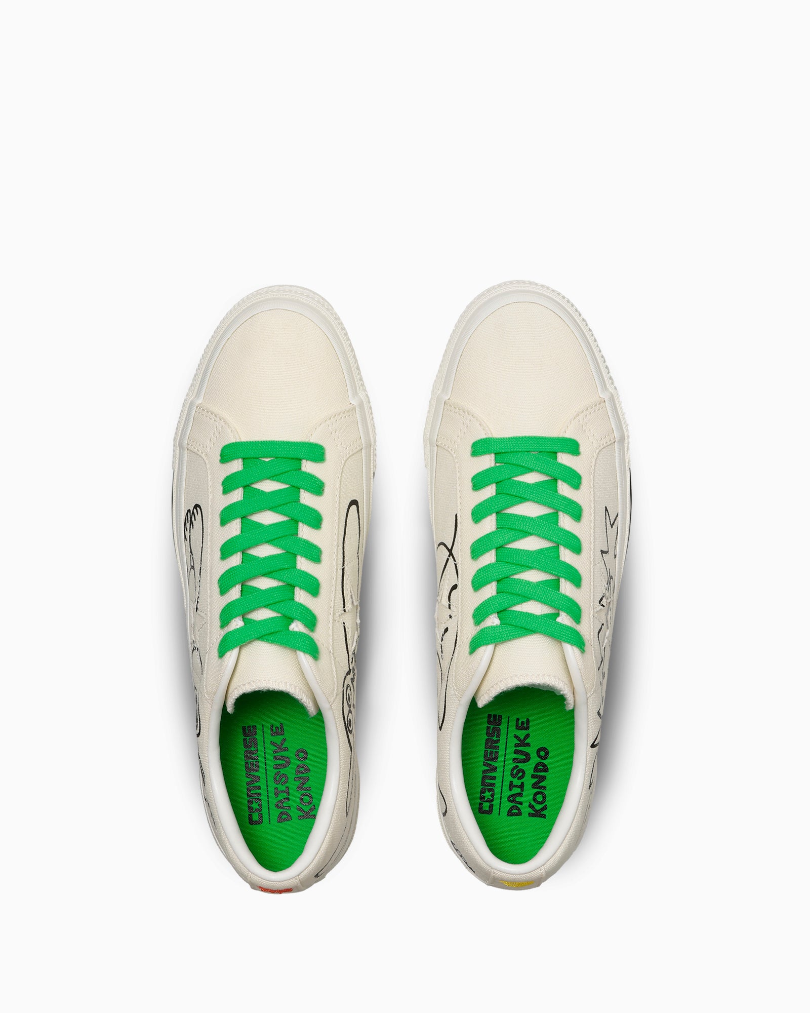 CONVERSE ONE STAR CANVAS / DAISUKE KONDO - ホワイト - 4