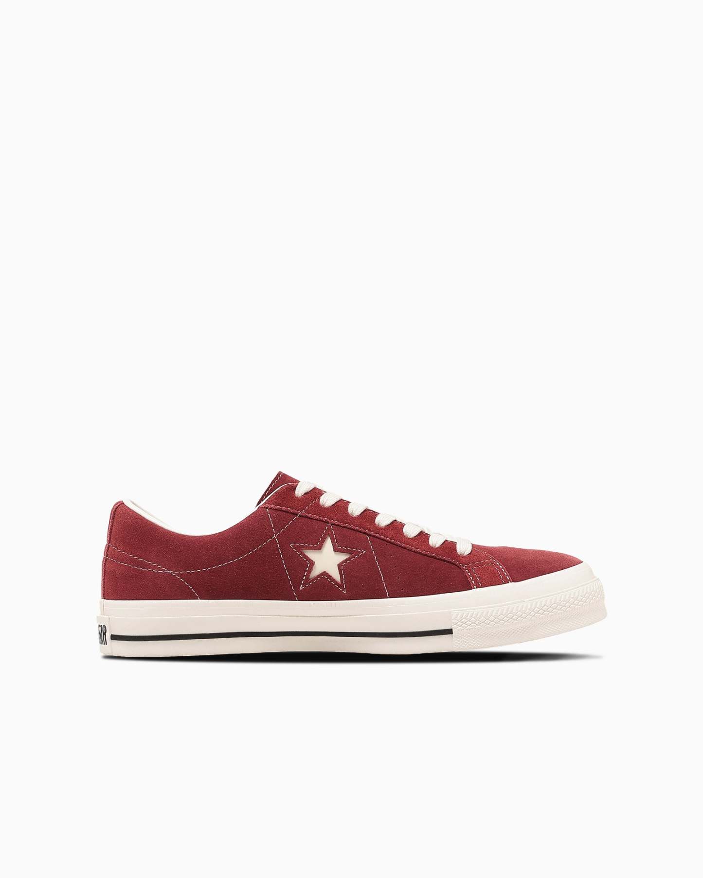 CONVERSE ONE STAR SUEDE - バーガンディー - 3