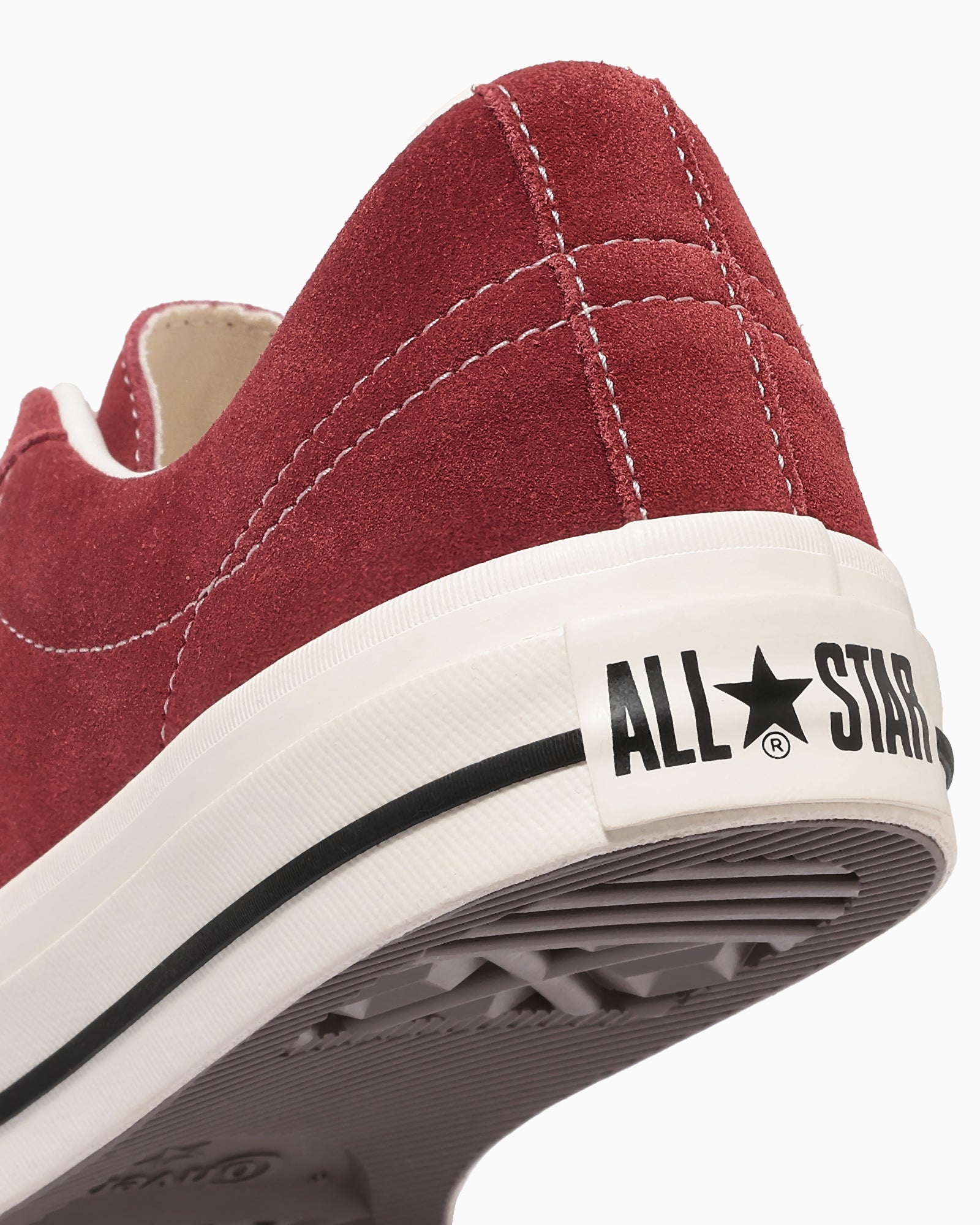 CONVERSE ONE STAR SUEDE - バーガンディー - 8