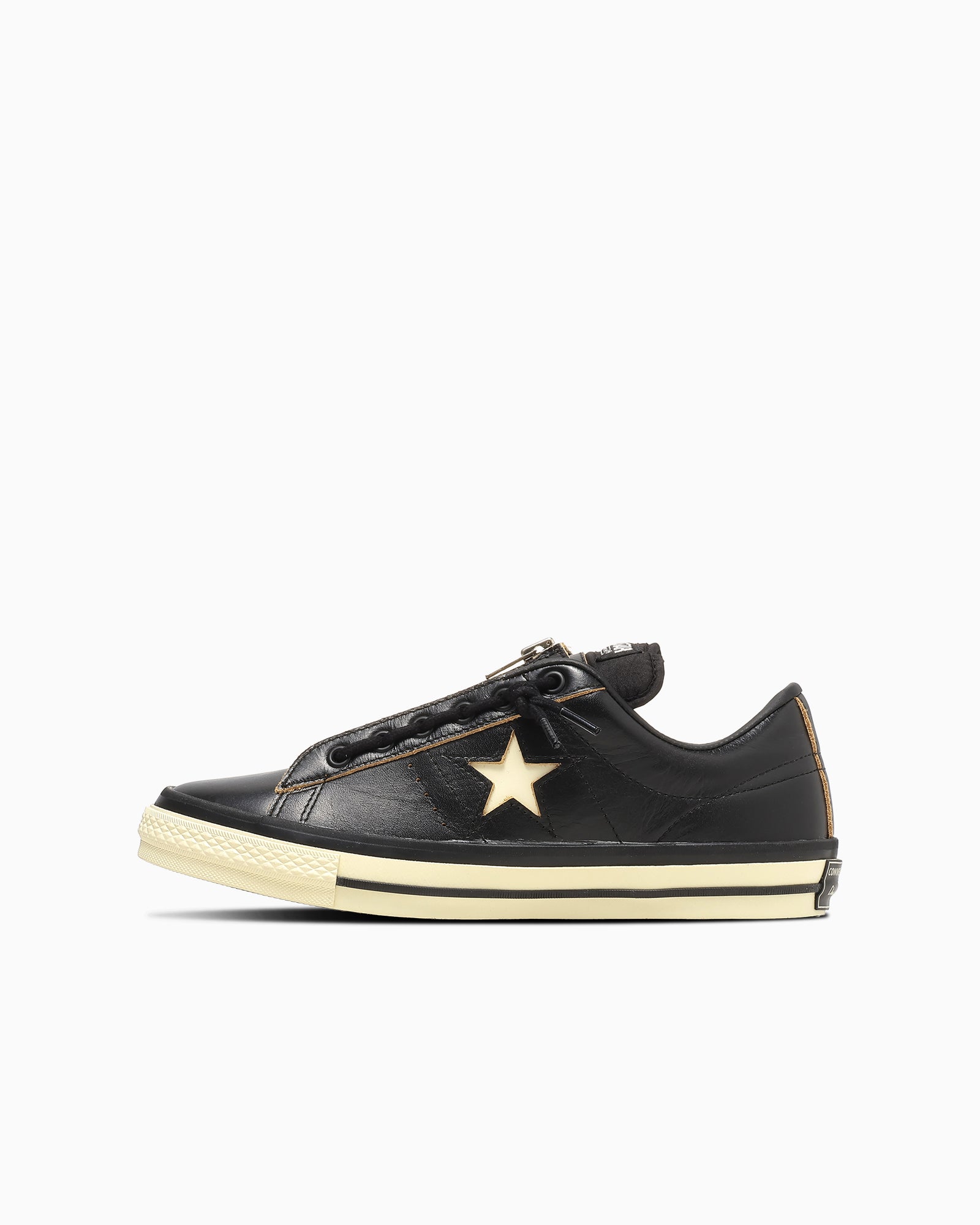 CONVERSE ONE STAR Z / Schott - ブラック/ホワイト - 1
