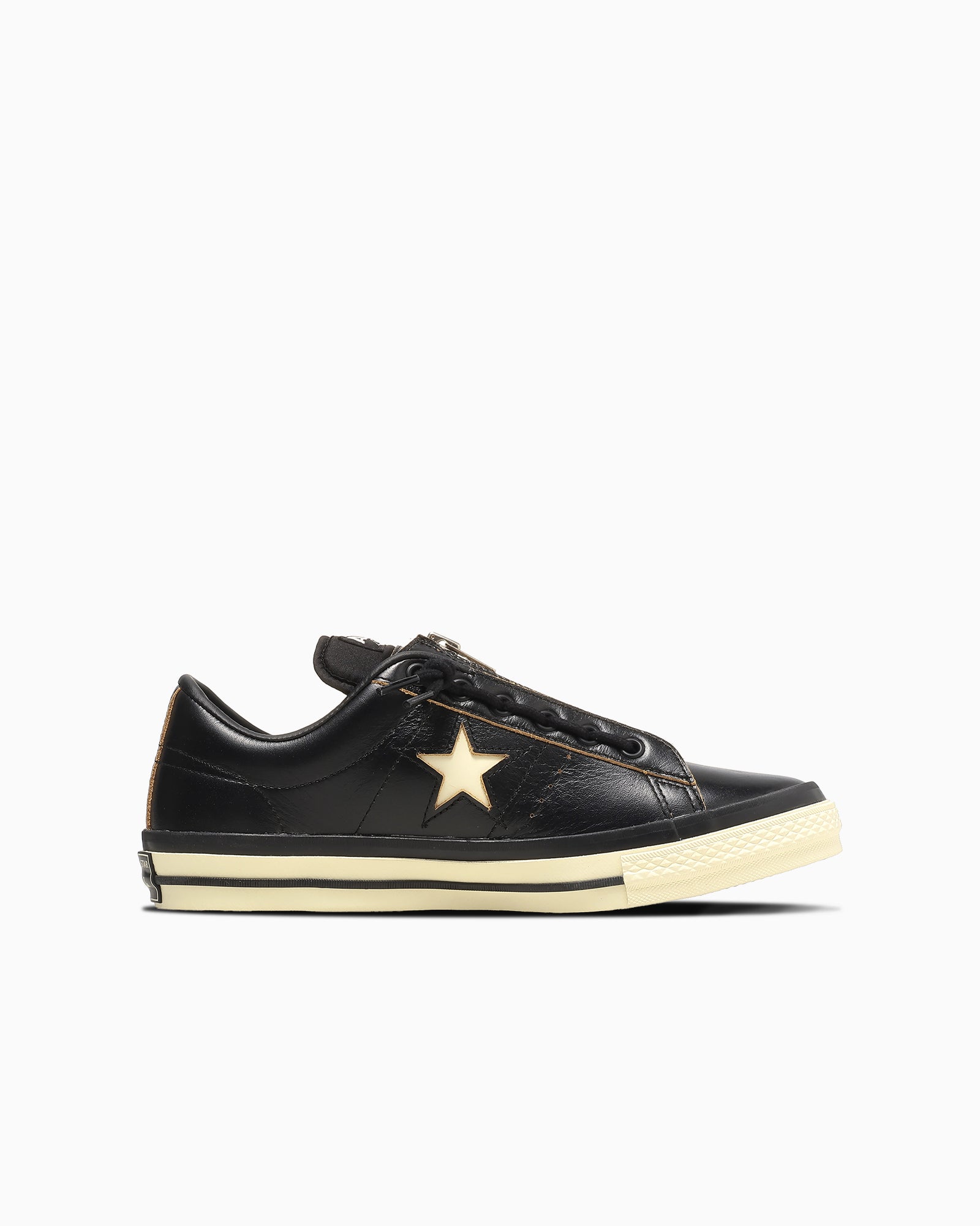 CONVERSE ONE STAR Z / Schott - ブラック/ホワイト - 3