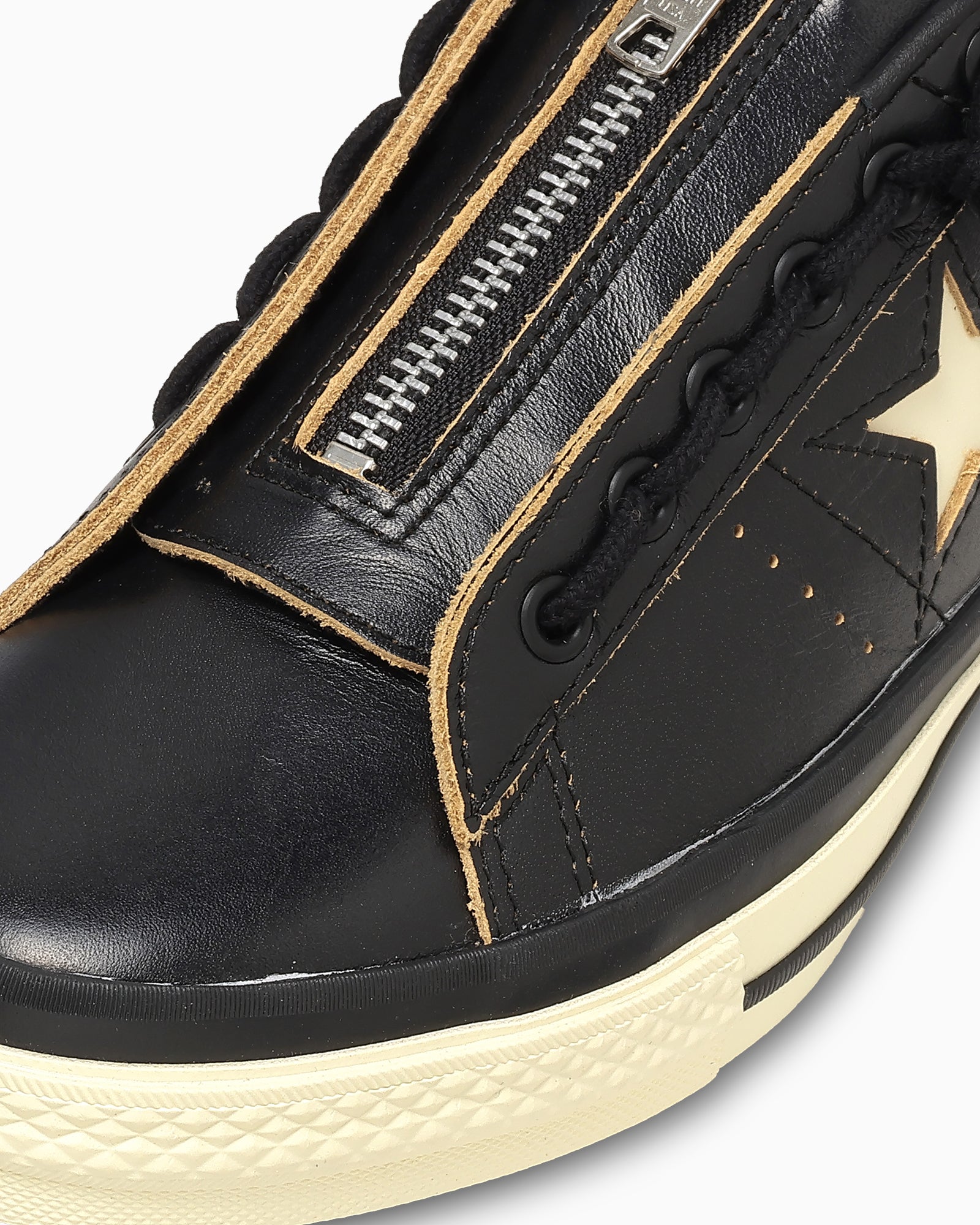 CONVERSE ONE STAR Z / Schott - ブラック/ホワイト - 7