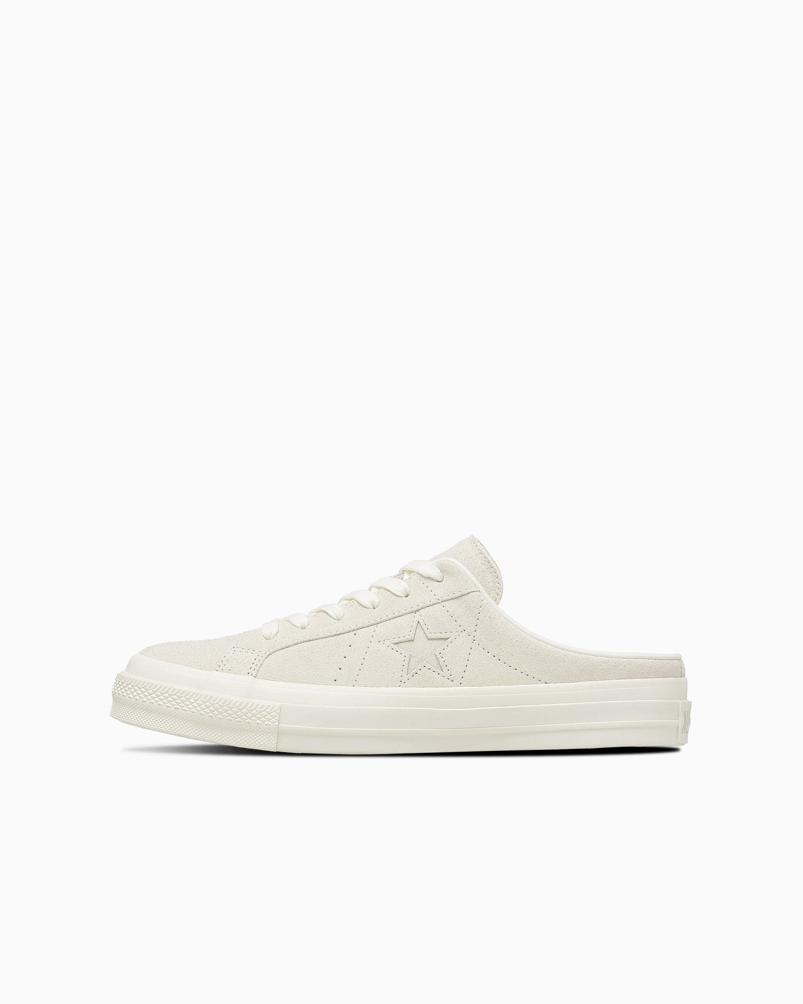 CONVERSE ONE STAR SUEDE MULE - オフホワイト - 1