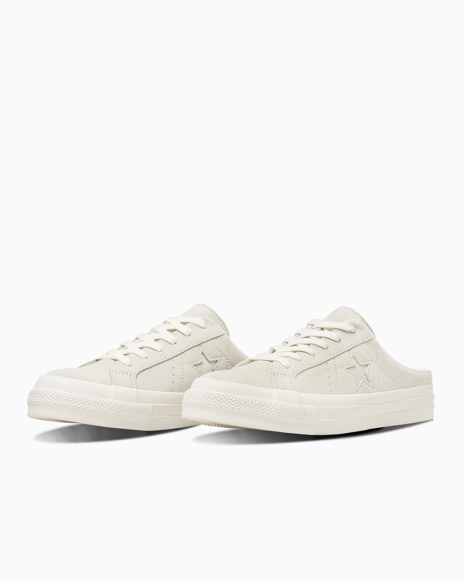 CONVERSE ONE STAR SUEDE MULE - オフホワイト - 2