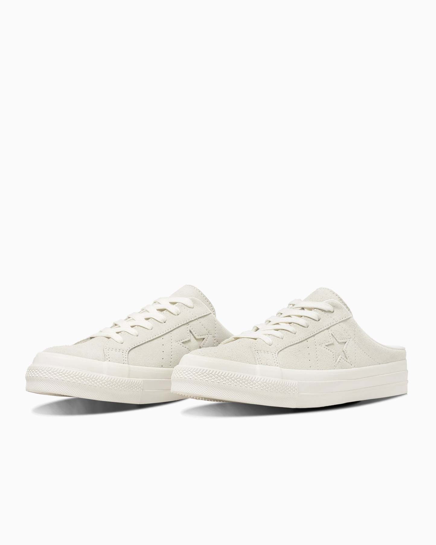 CONVERSE ONE STAR SUEDE MULE - オフホワイト - 2