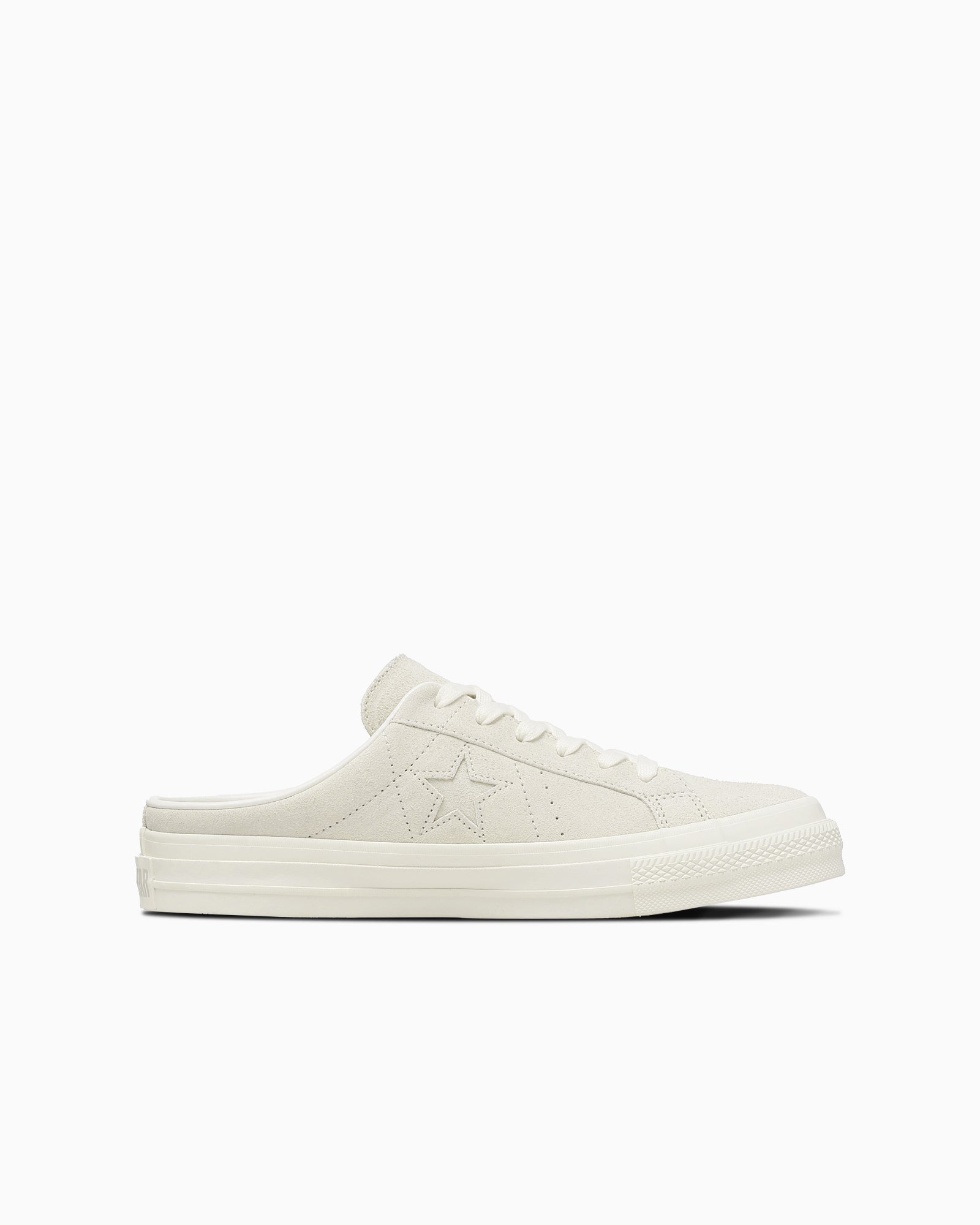 CONVERSE ONE STAR SUEDE MULE - オフホワイト - 3