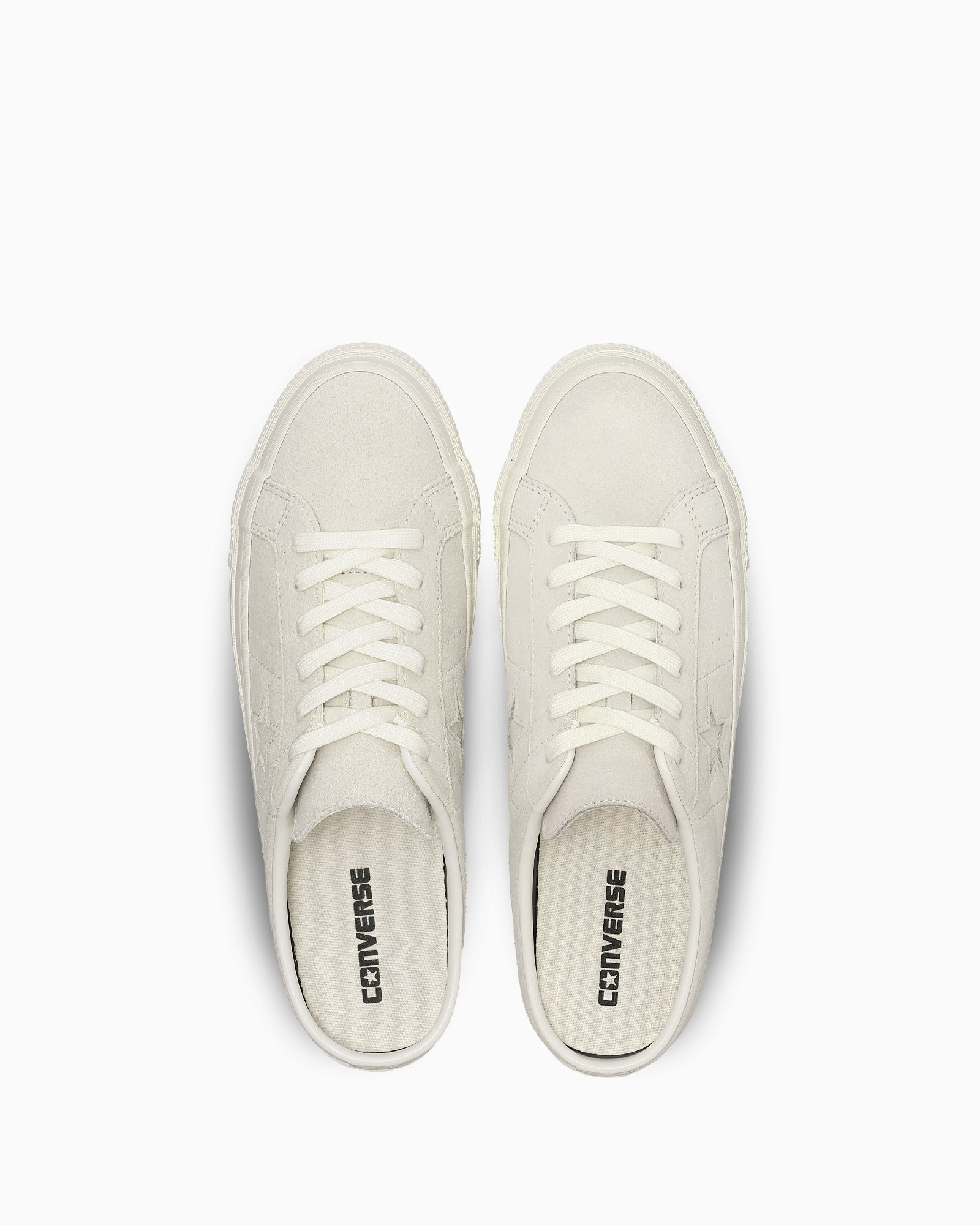 CONVERSE ONE STAR SUEDE MULE - オフホワイト - 4